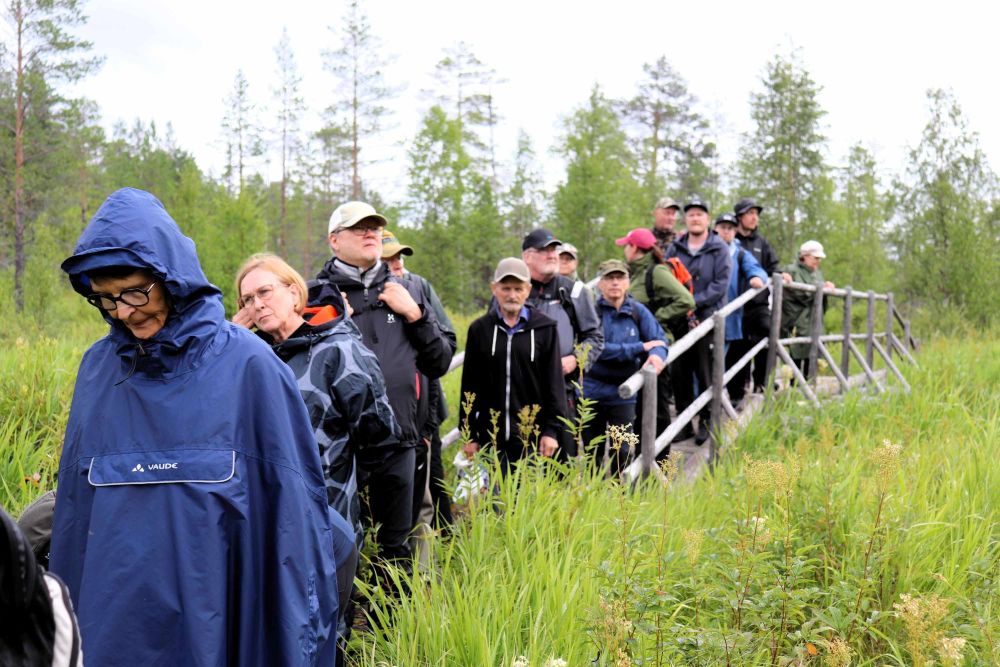 Saksofonin sävelet, runot ja historia kohtasivat Vienan reitin kulttuuripatikoinnissa